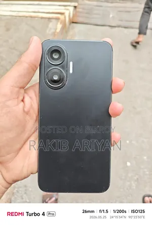 Xiaomi Redmi Turbo 4 Pro 256 GB ব্ল্যাক
