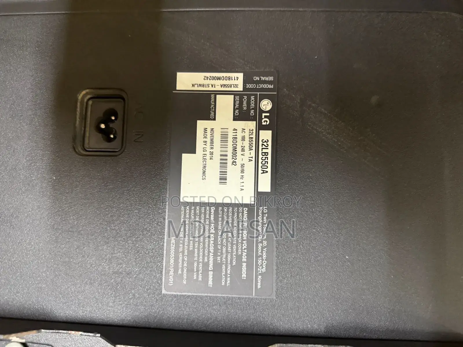 Lg 32lb550a