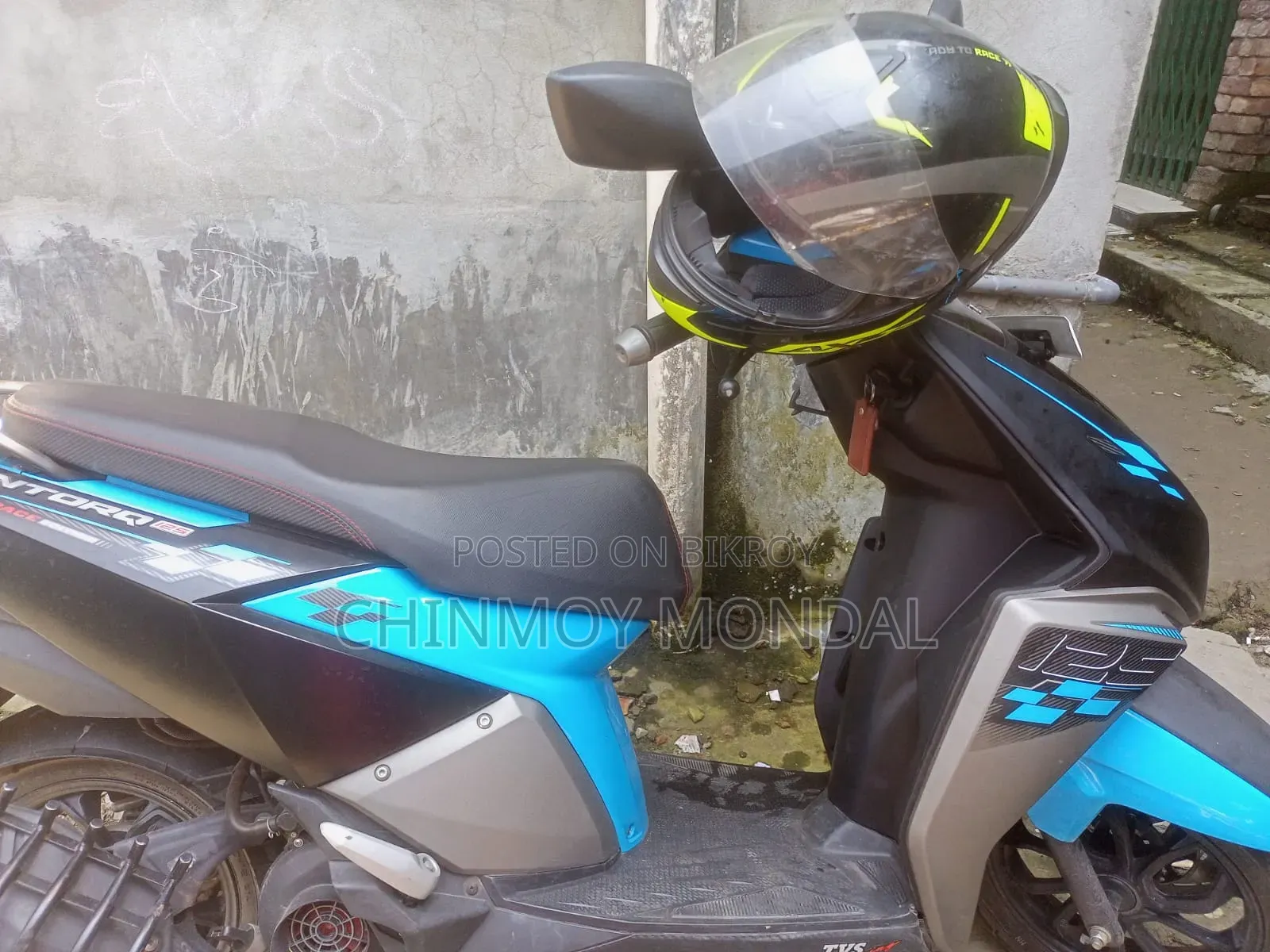 TVS Ntorq 125 2024 Blue