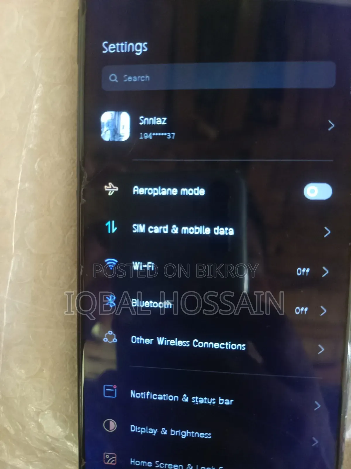 Oppo F15 256 GB Black