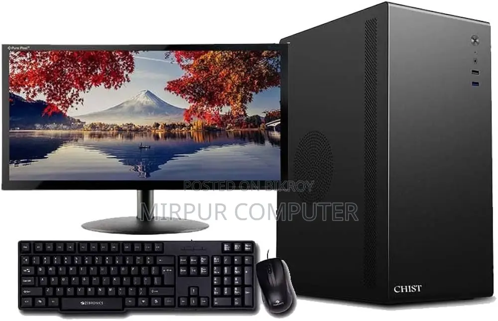 New Desktop Computer HP 8GB Intel Core I5 SSD 256GB