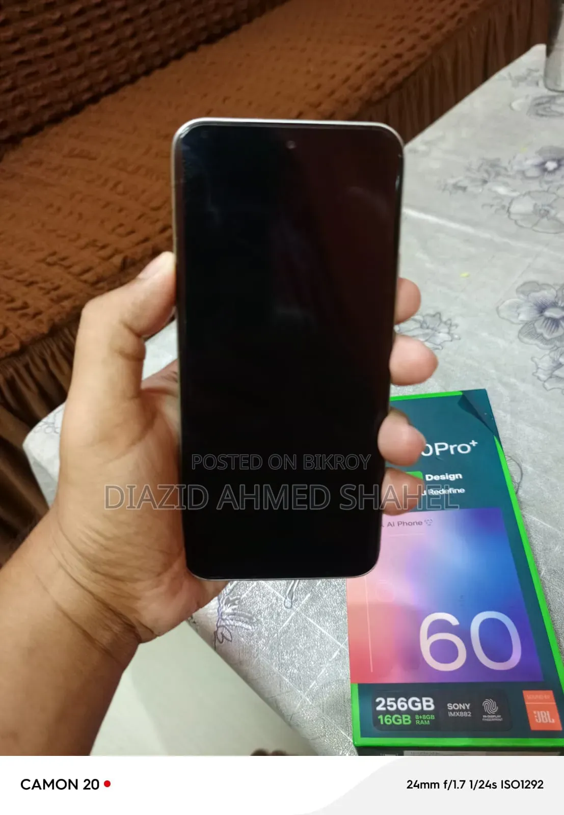 Infinix Hot 60 Pro+ 256 GB Silver