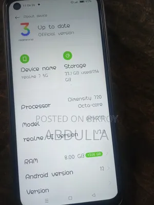 Realme 7 5G 128 GB Silver