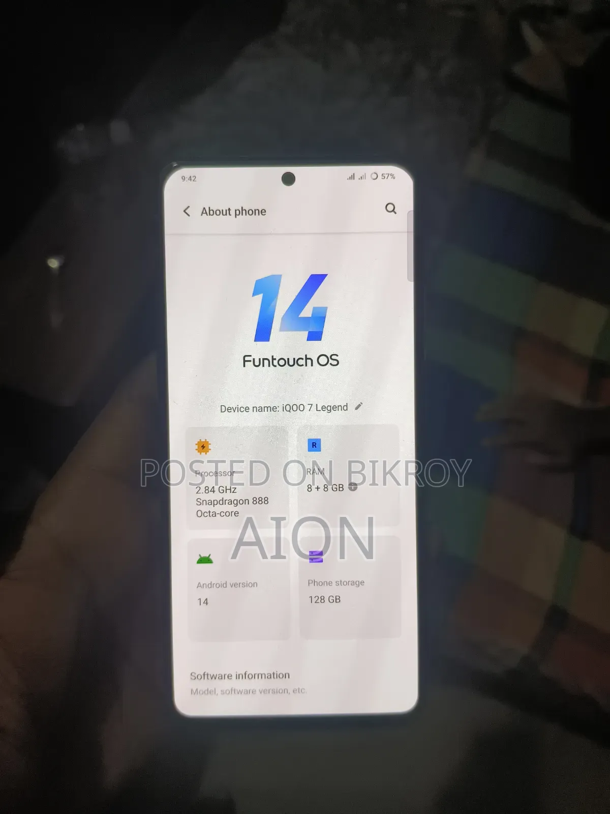 iQOO 128 GB White