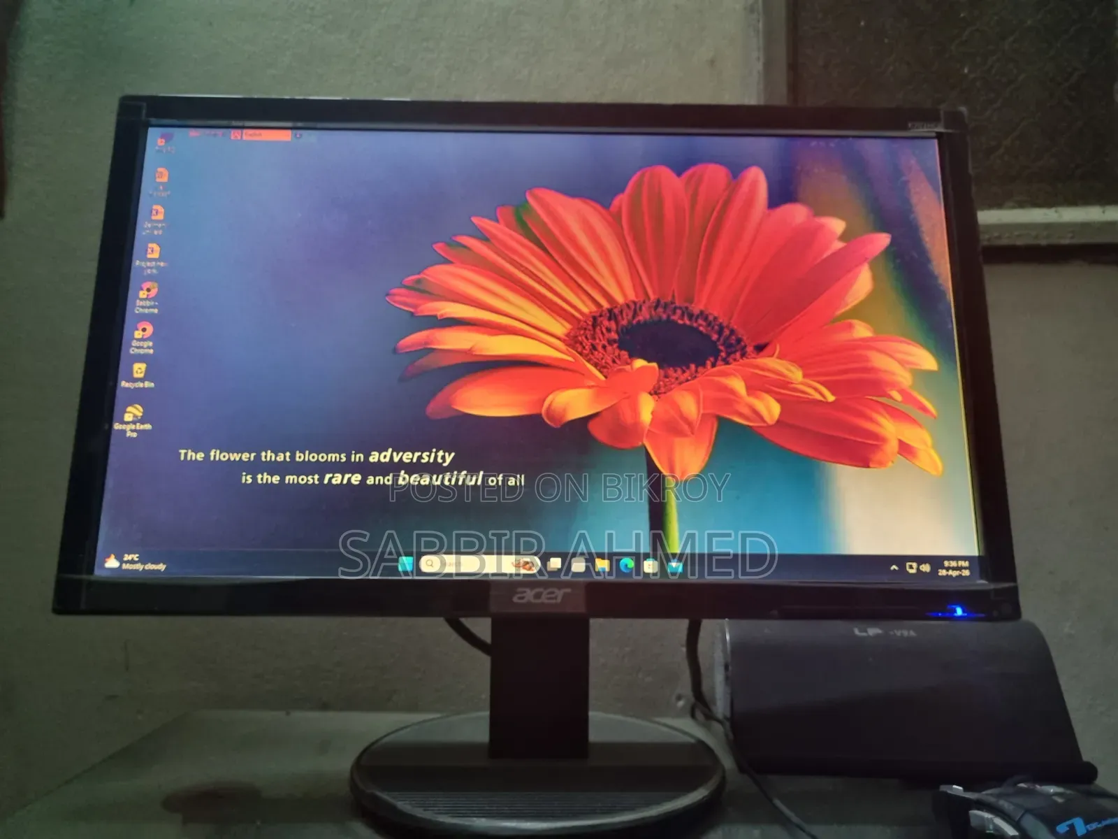 Desktop Computer Acer 6GB Intel Core I5 HDD+SSD 128GB