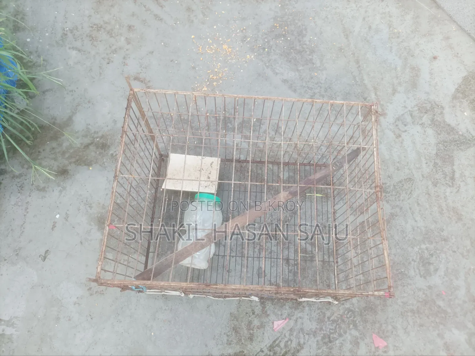 মুরগী ও কবুতরের খাচা