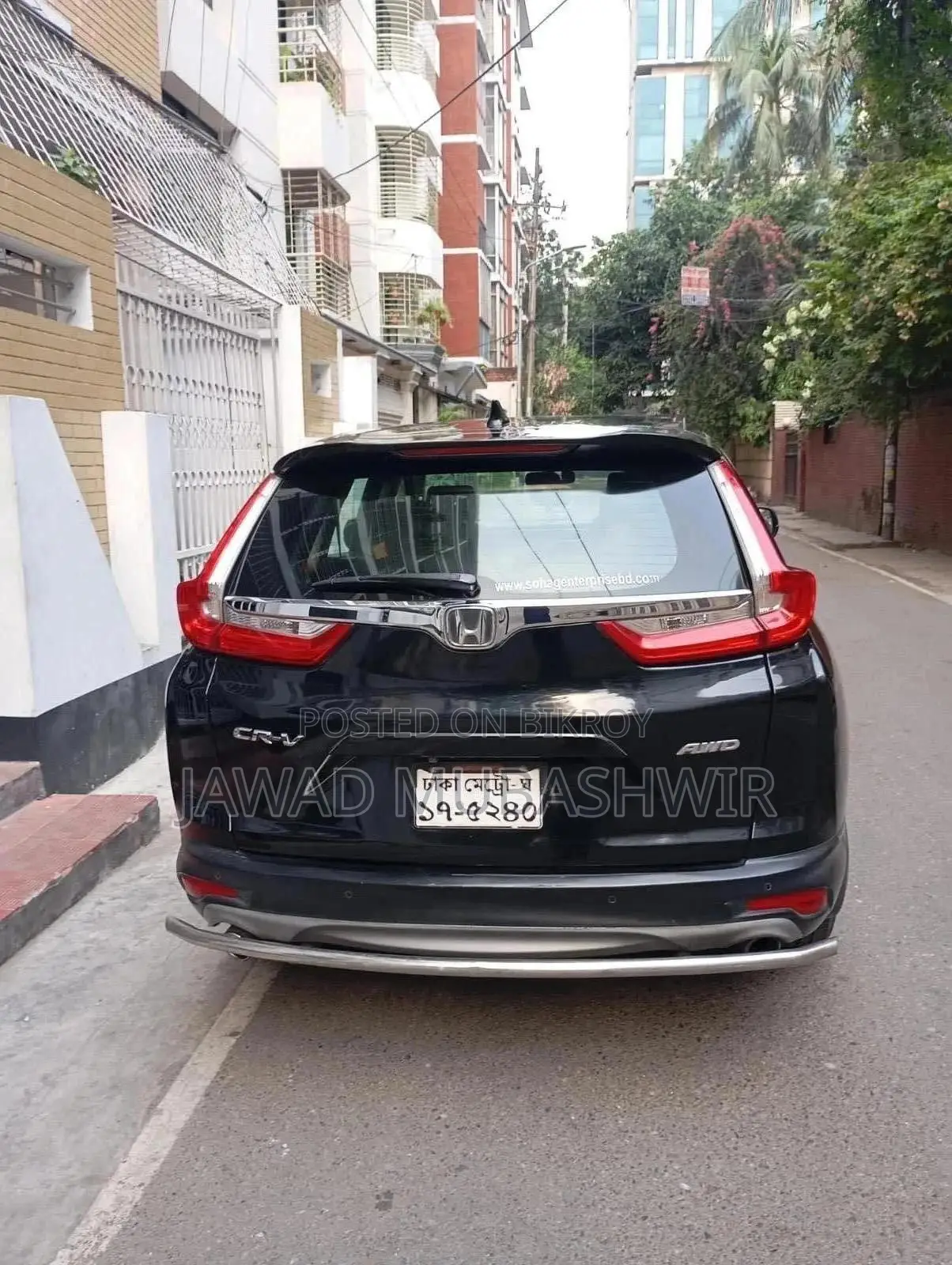 Honda CR-V EX AWD 2020 Black