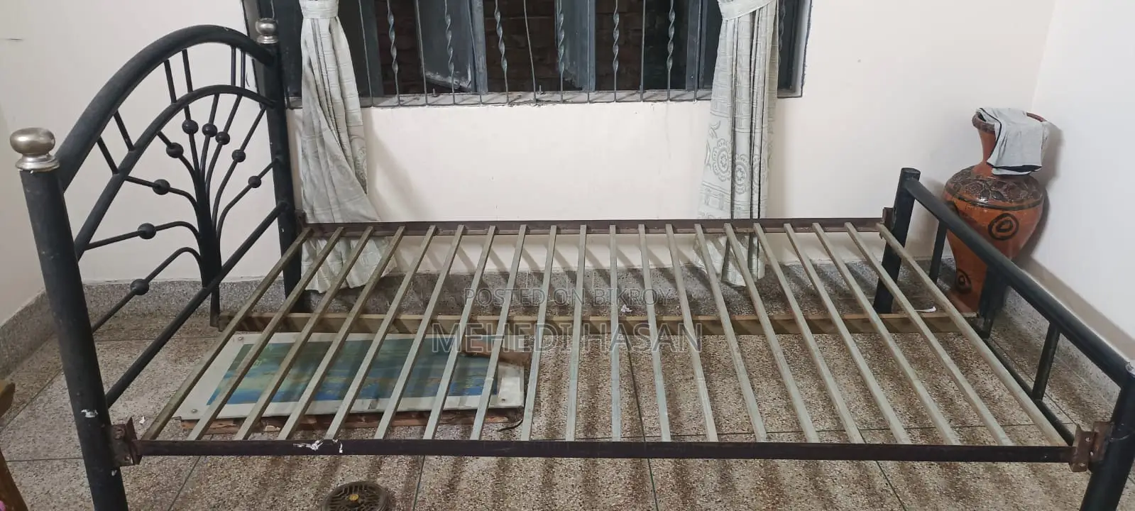 Single Steel Bed