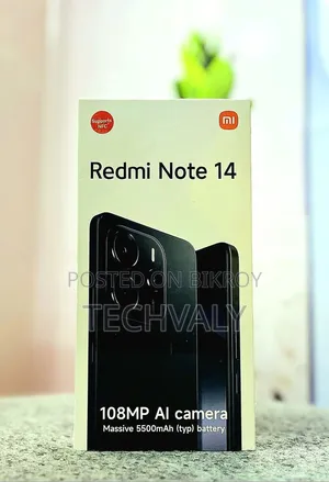 নতুন শাওমি রেডমি নোট ১৪ ৪জি ২৫৬ জিবি লাল