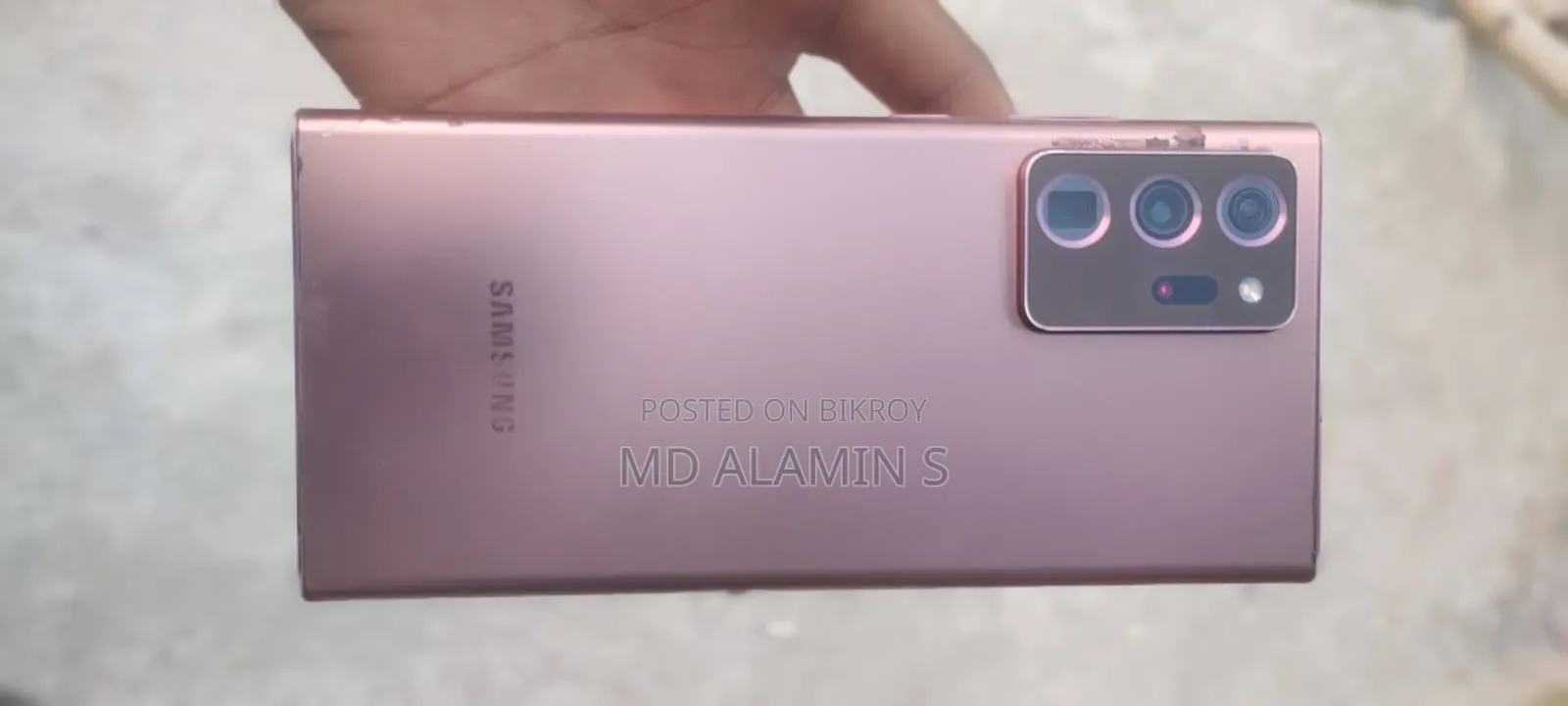 Samsung Galaxy Note 20 Ultra 256 GB Rose Gold