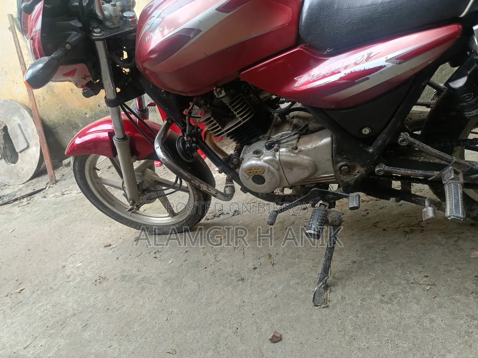 Bajaj Discover 125 2006 Red