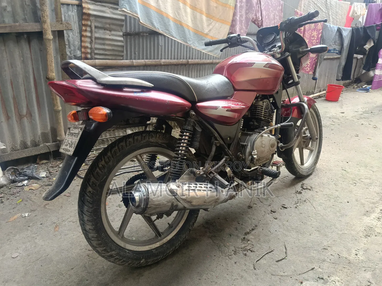Bajaj Discover 125 2006 Red