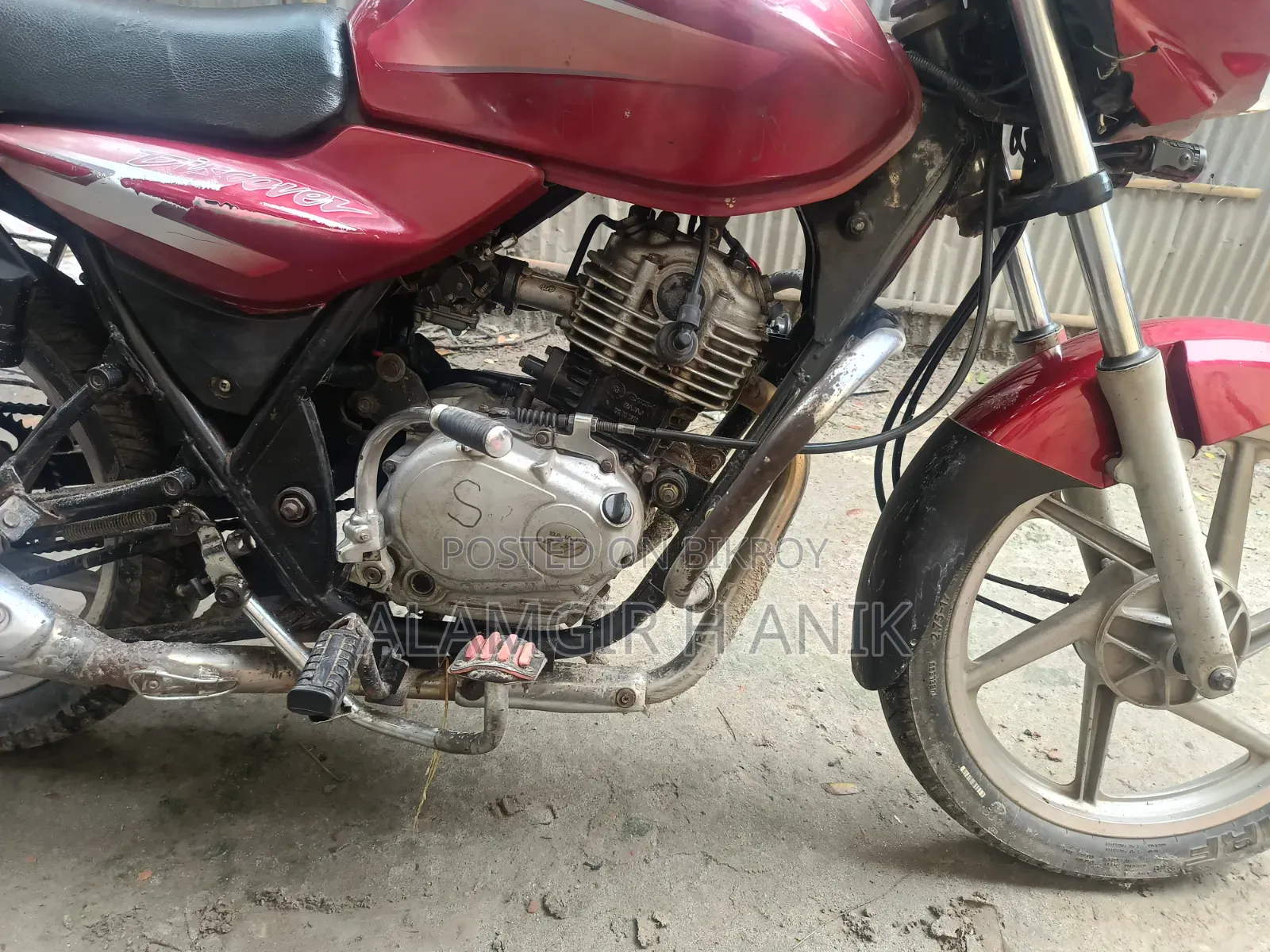 Bajaj Discover 125 2006 Red