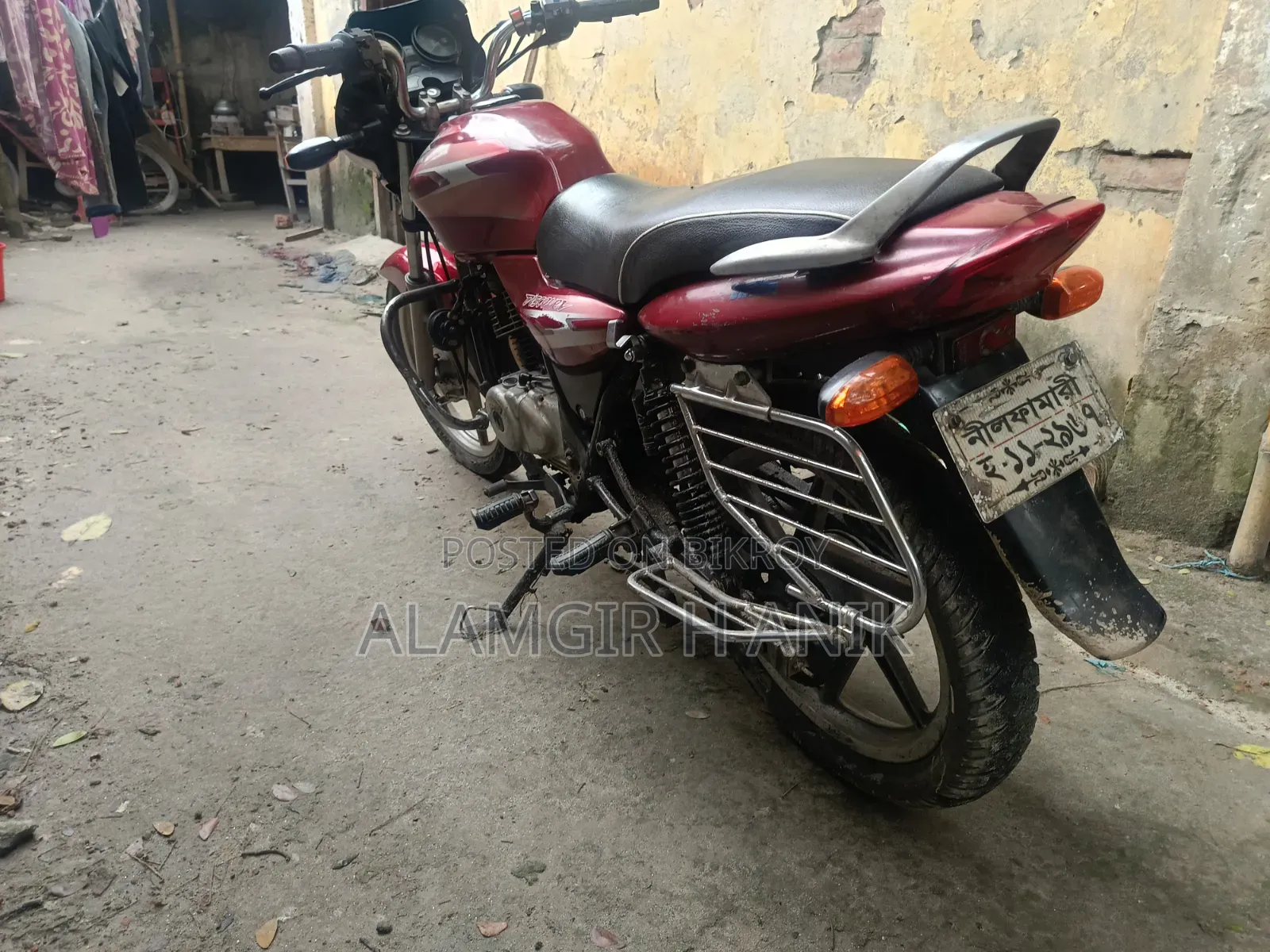 Bajaj Discover 125 2006 Red