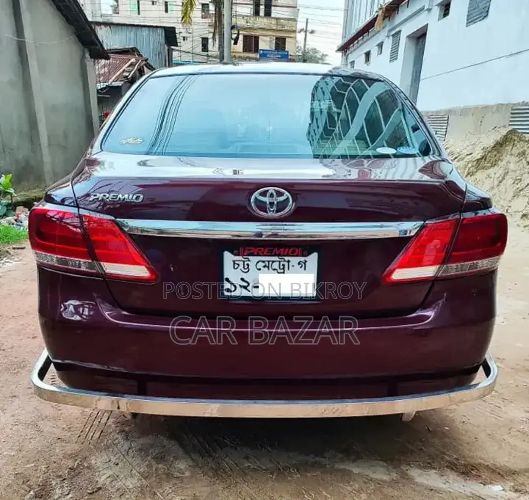 Toyota Premio 1.5 Front Wheel Drive 2011 Maroon