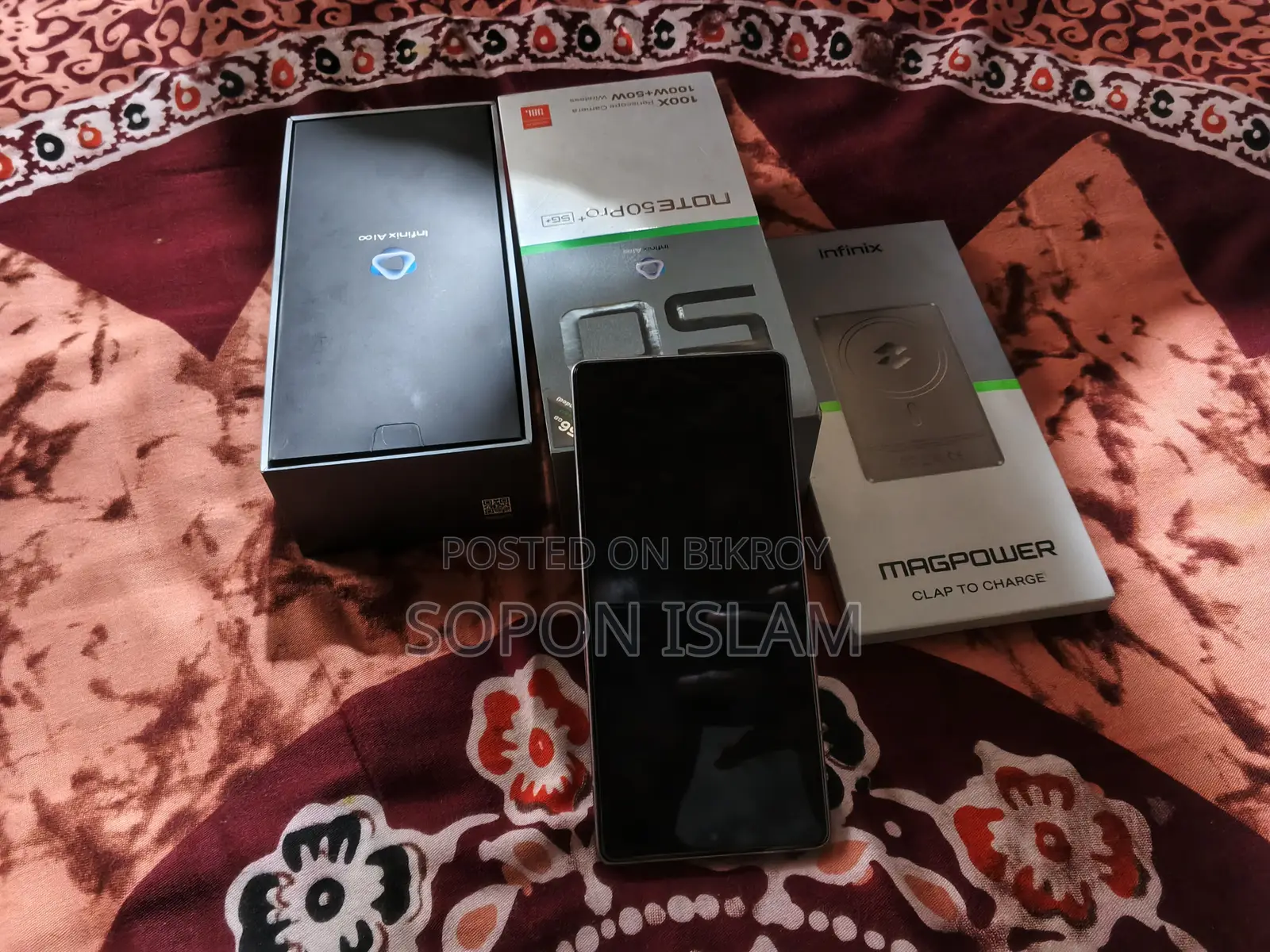 Infinix Note 50 Pro+ 256 GB Gray
