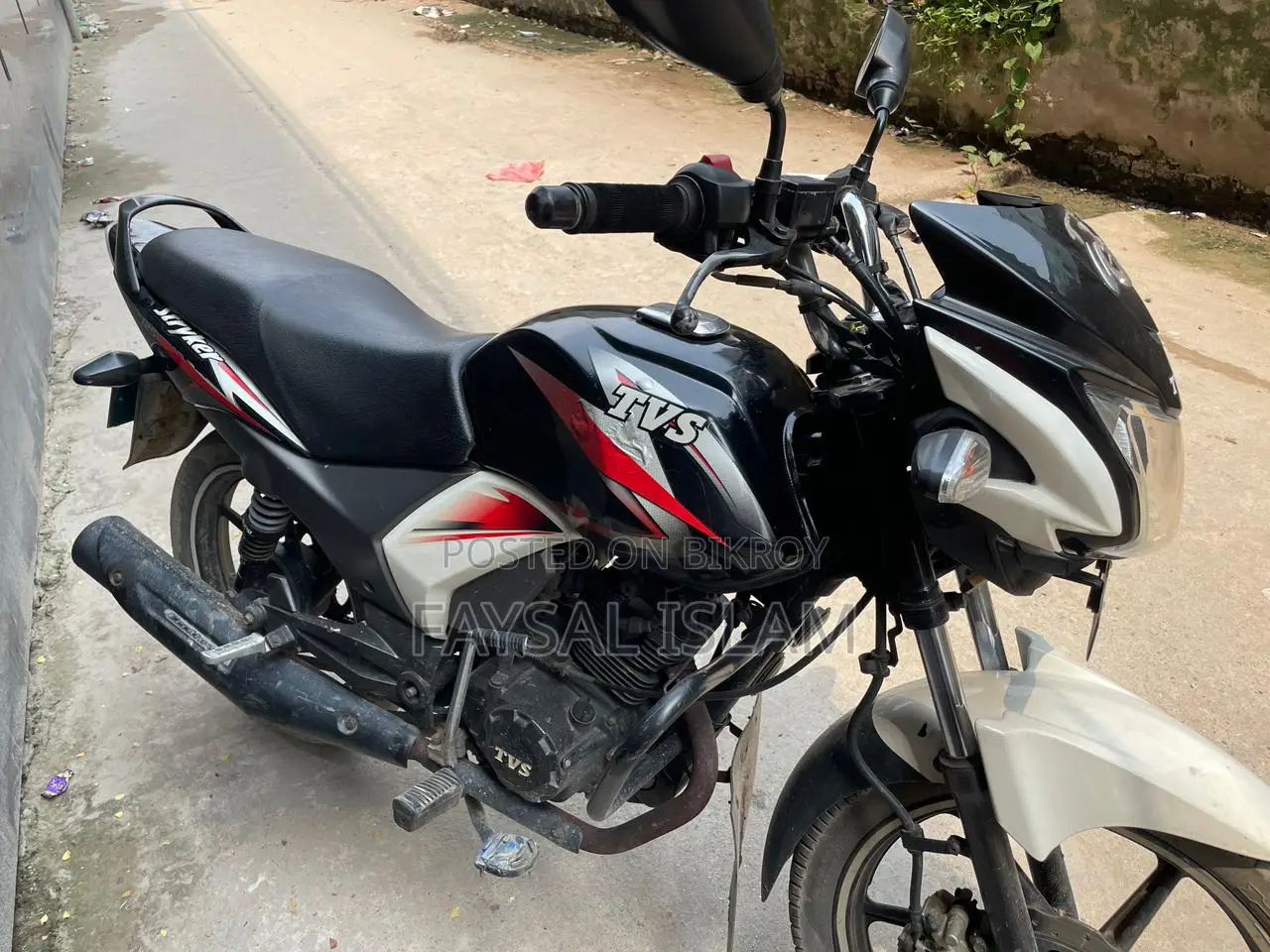 TVS Stryker 125 2016 Black