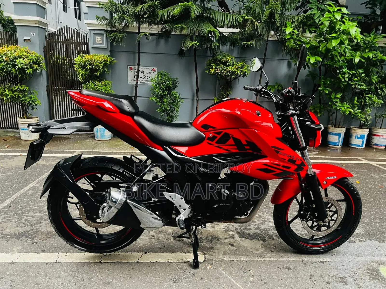 Suzuki Gixxer Fi ABS 2023 Red