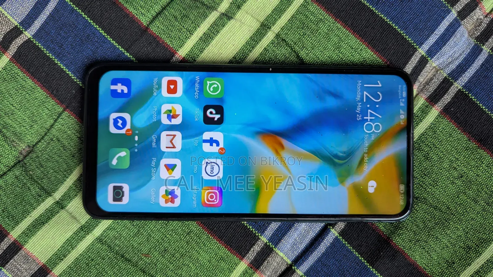 Huawei Y9 128 GB ব্লু