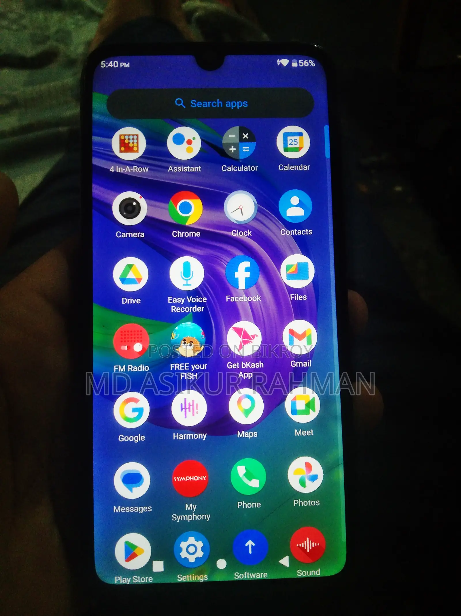 Symphony I99 16 GB Blue
