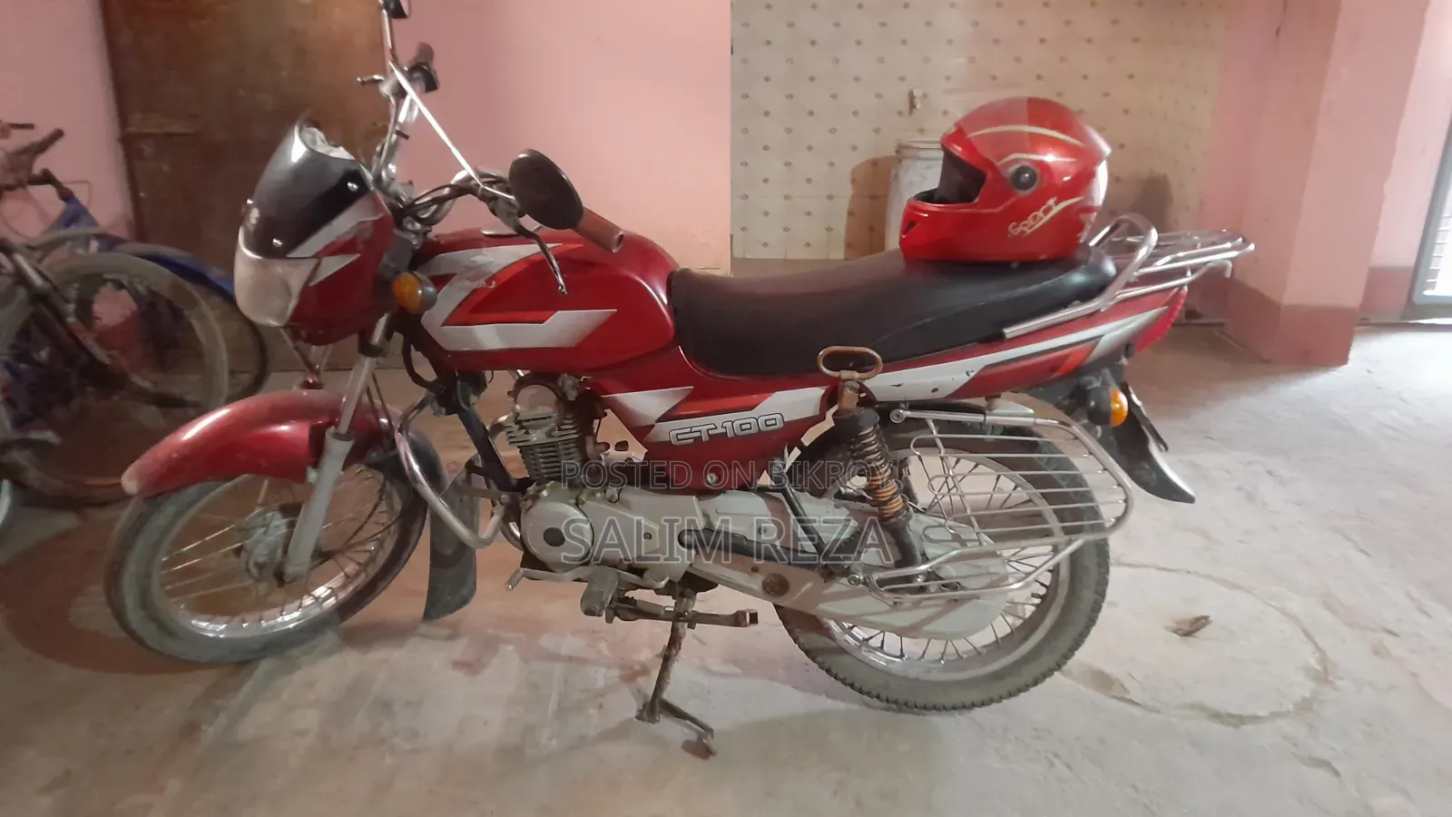 Bajaj CT 100 2011 Red