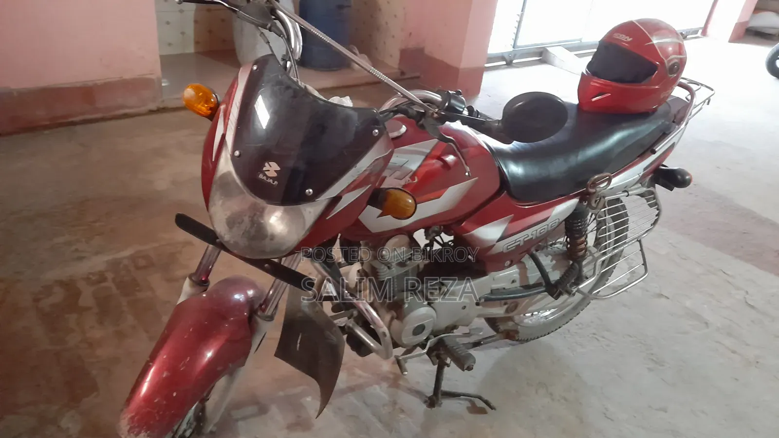 Bajaj CT 100 2011 Red