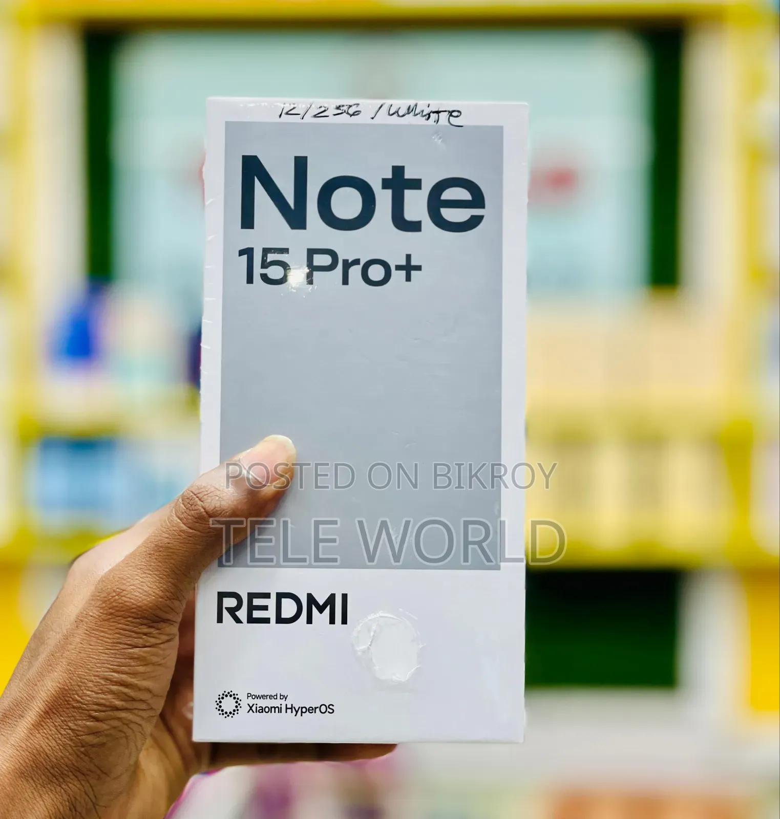New Xiaomi Redmi Note 15 Pro+ 256 GB White