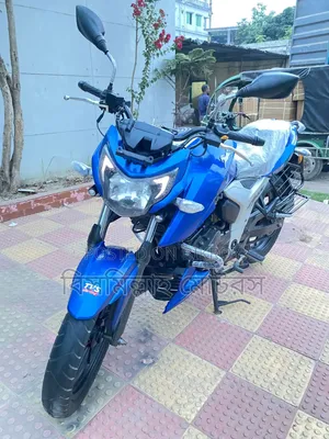 New TVS Apache 160 4V 2021 Blue