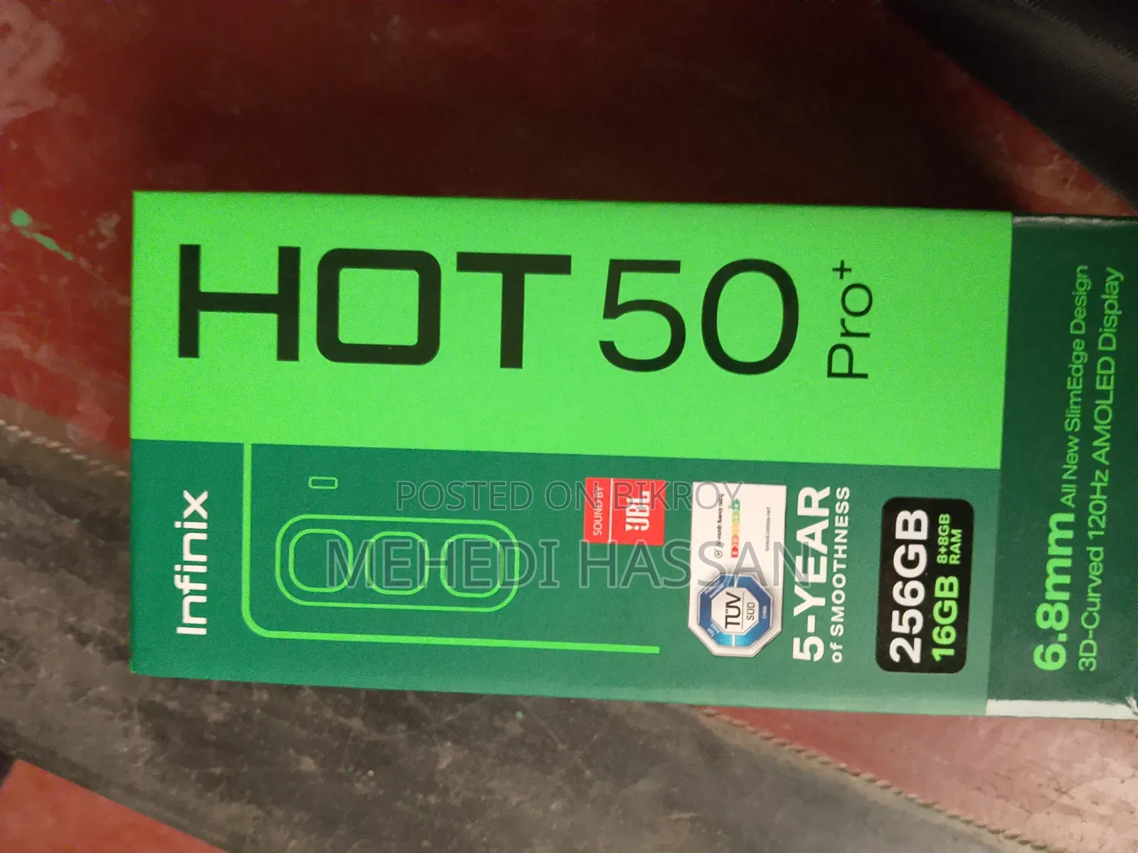 Infinix Hot 50 Pro+ 4G 256 GB Orange