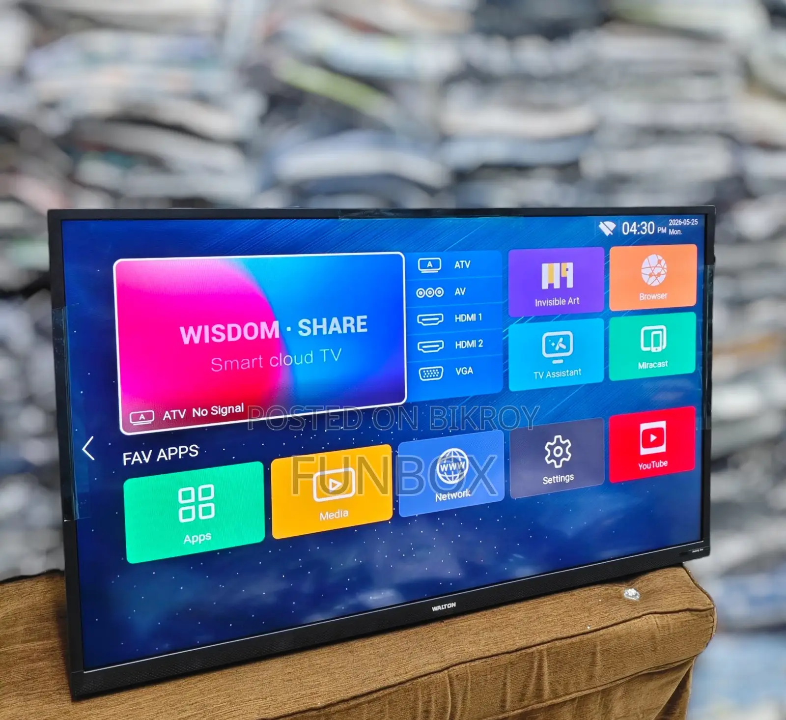 Eid Offer New Walton 43” Led Uhd Smart Tv With 1 Year Warranty
