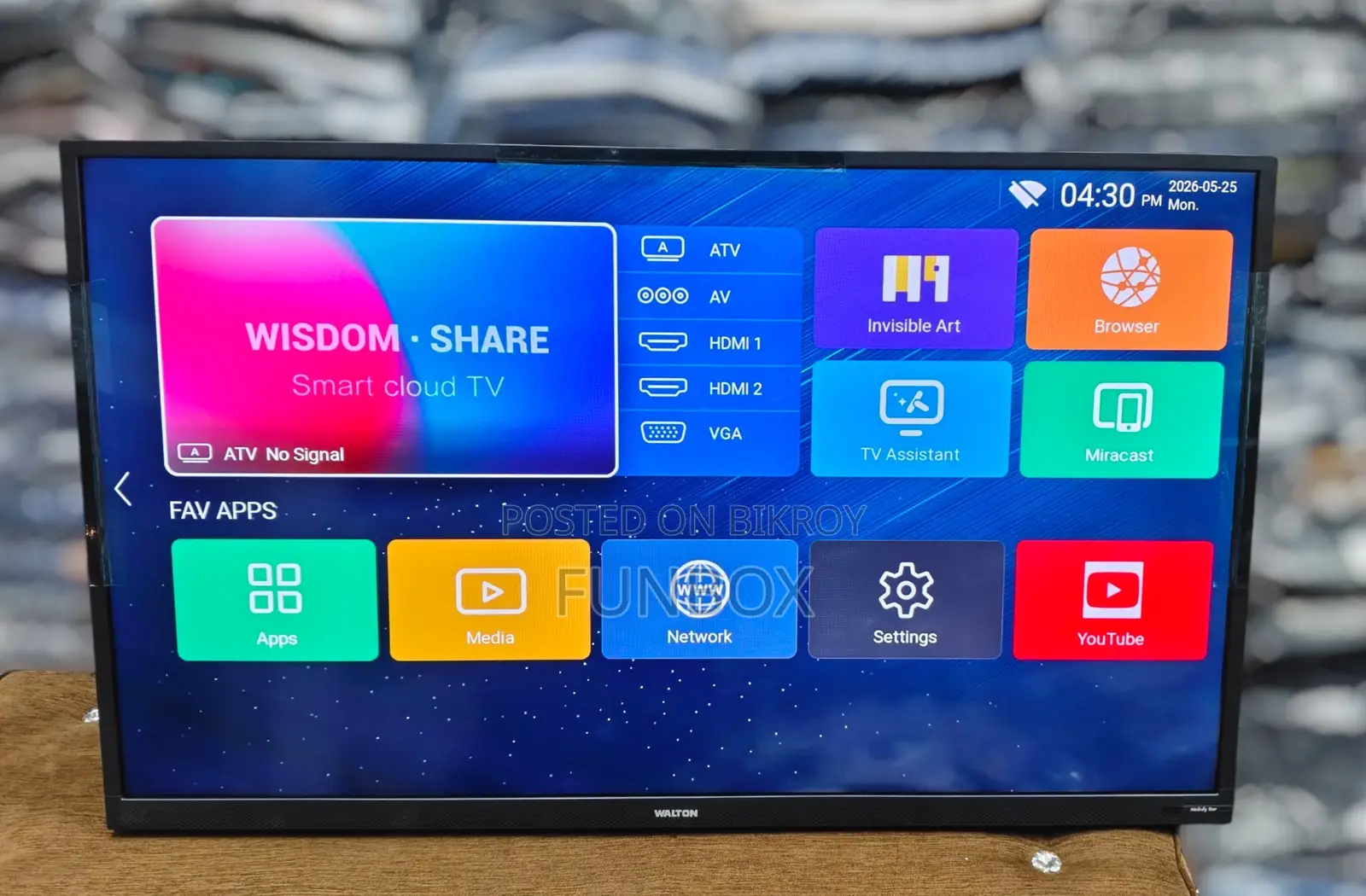 Eid Offer New Walton 43” Led Uhd Smart Tv With 1 Year Warranty