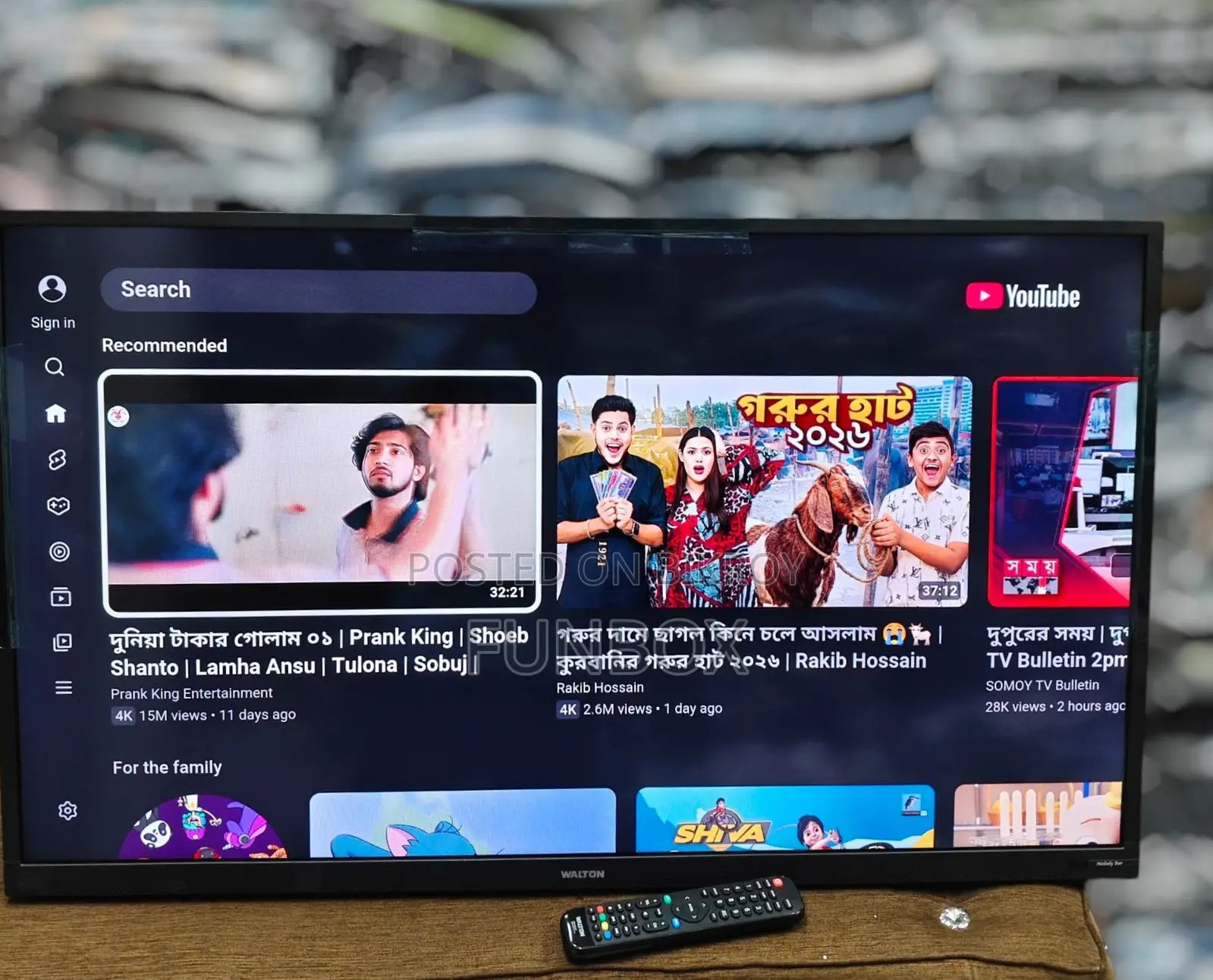 Eid Offer New Walton 43” Led Uhd Smart Tv With 1 Year Warranty