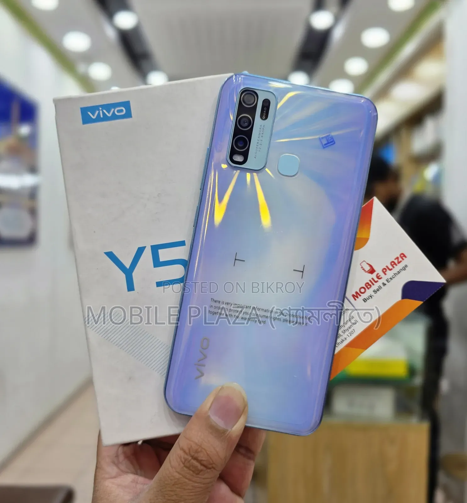 New Vivo Y50 128 GB White
