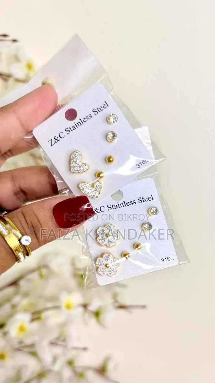 Gold Plated Earring Combo