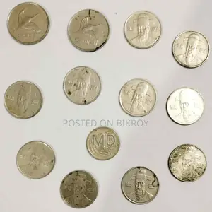 Rare Old Coins With Rare Paper Notes.
