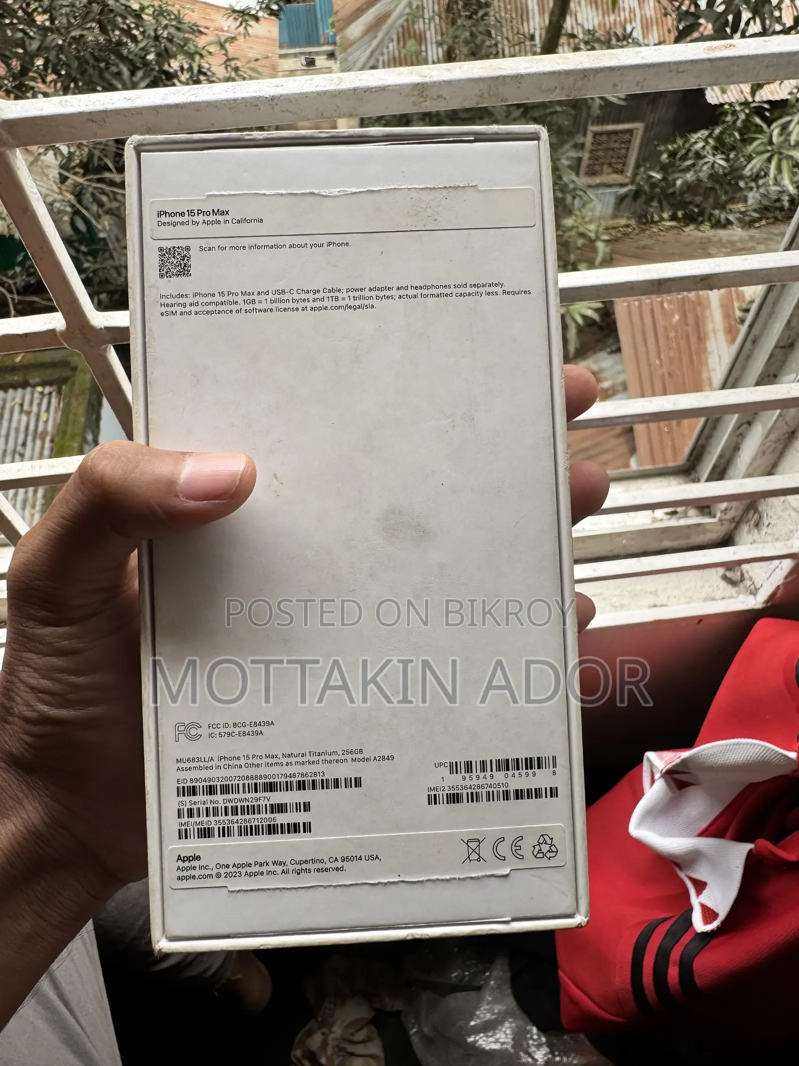 New Apple iPhone 15 Pro Max 256 GB