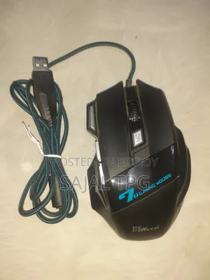 Pc Power গেমিং মাউস মডেল:101g RGB গেমিং মাউস
