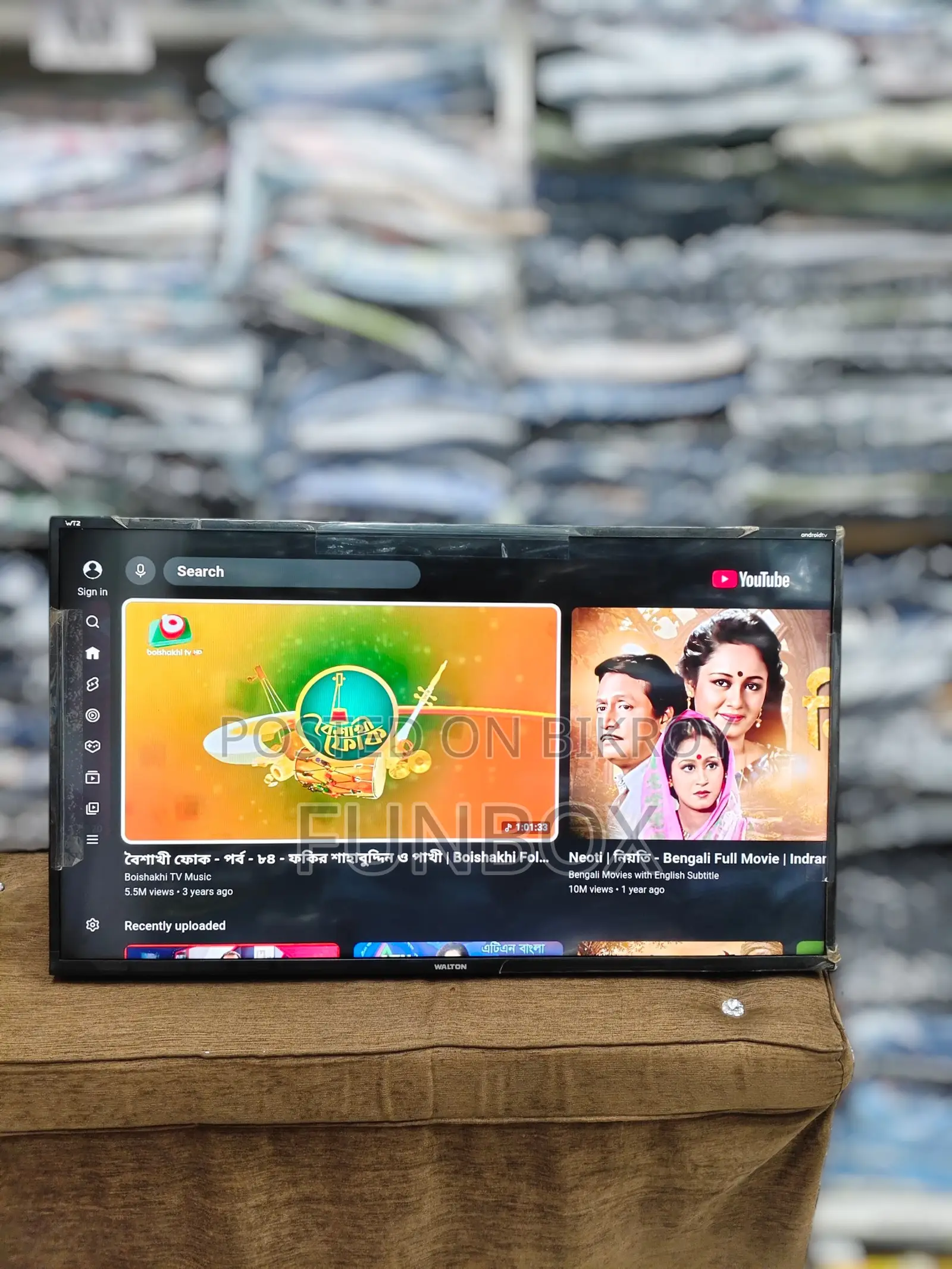 Walton 40” Full HD Android Smart TV With 1 Year Warranty