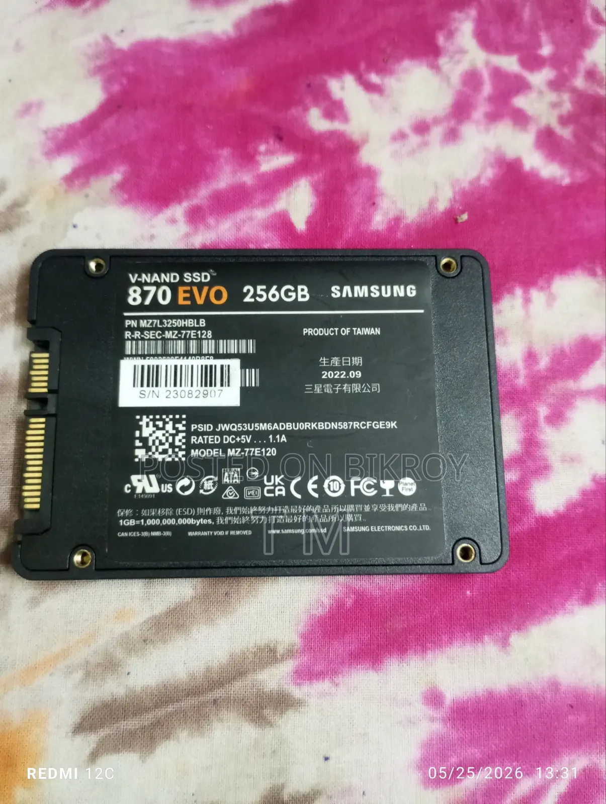 Samsung SSD Card