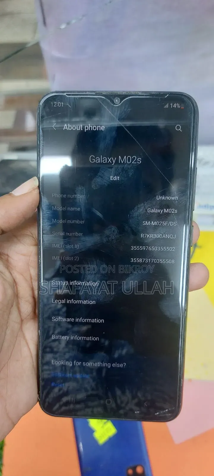 Samsung Galaxy M02s 64 GB Black