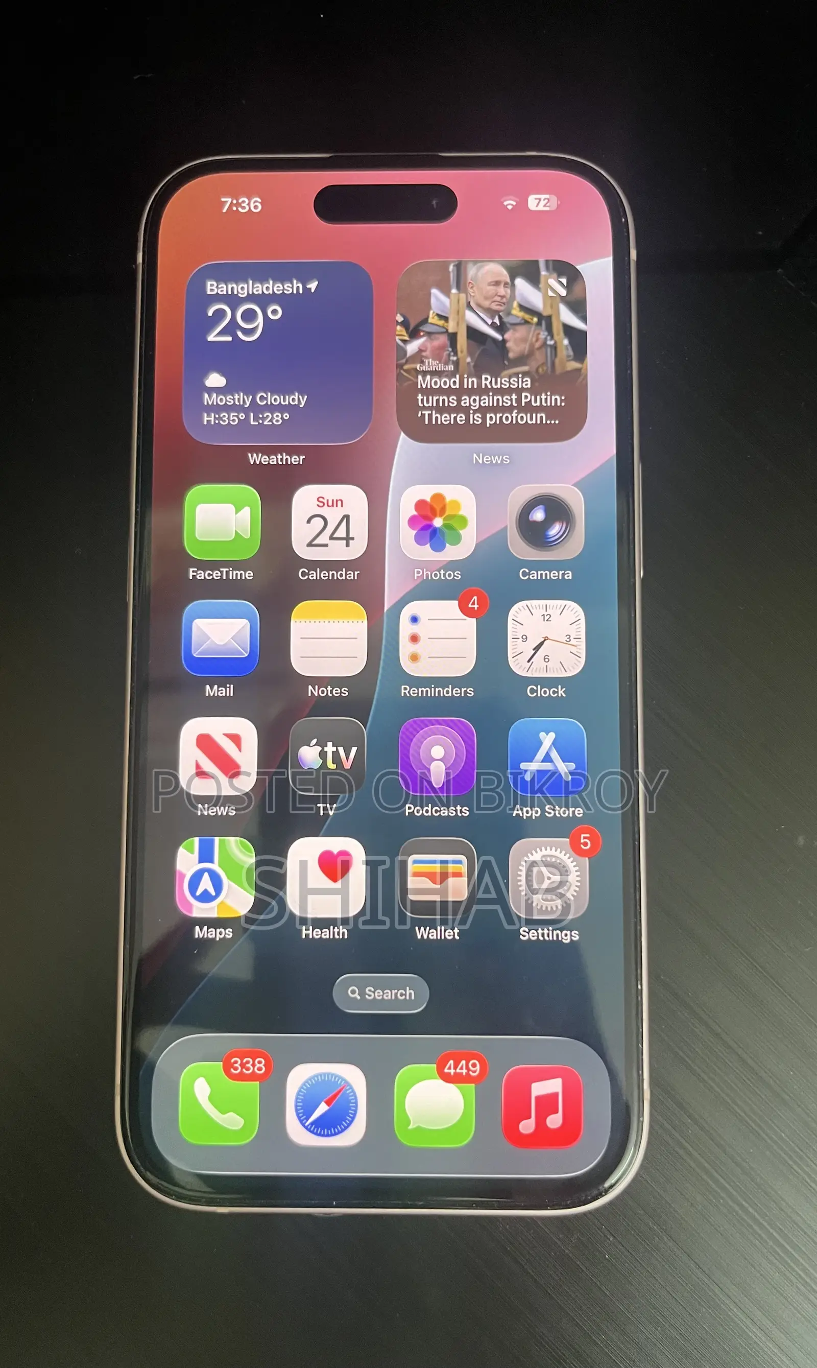 Apple iPhone 15 128 GB Pink