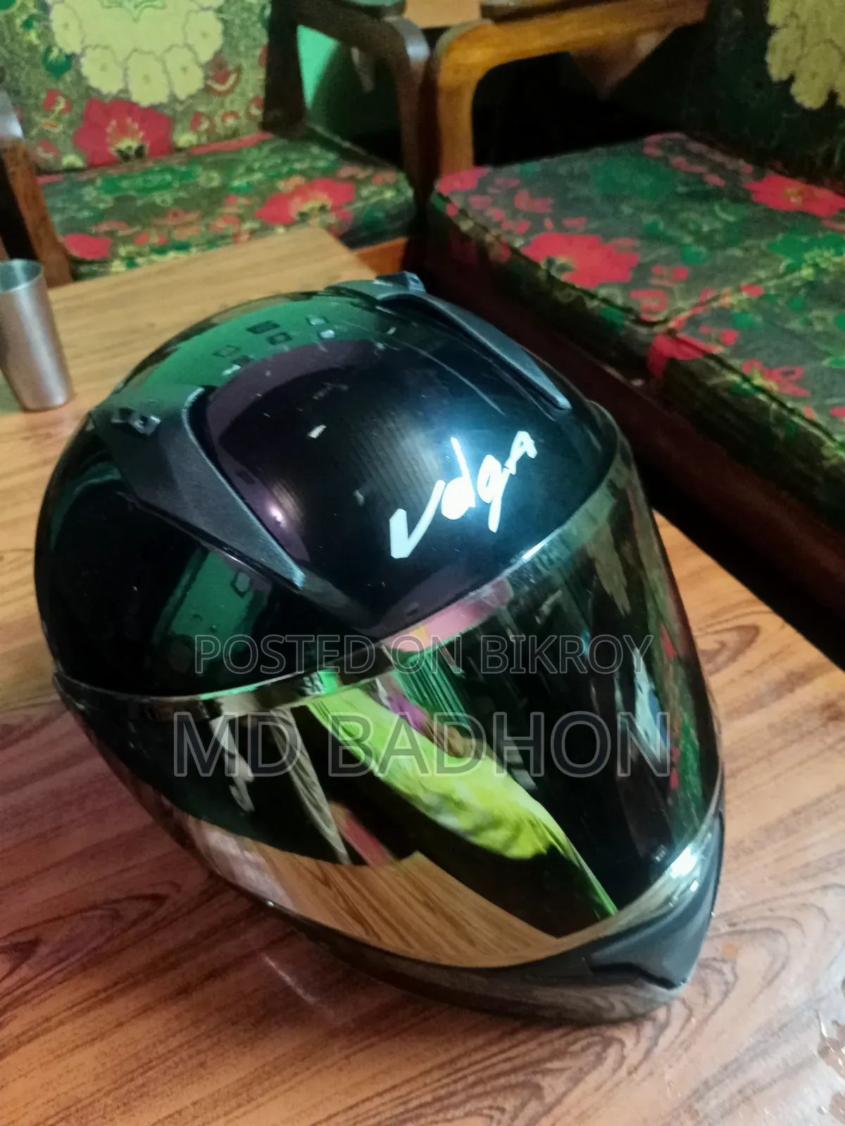 Vega Bolt Black Helmet