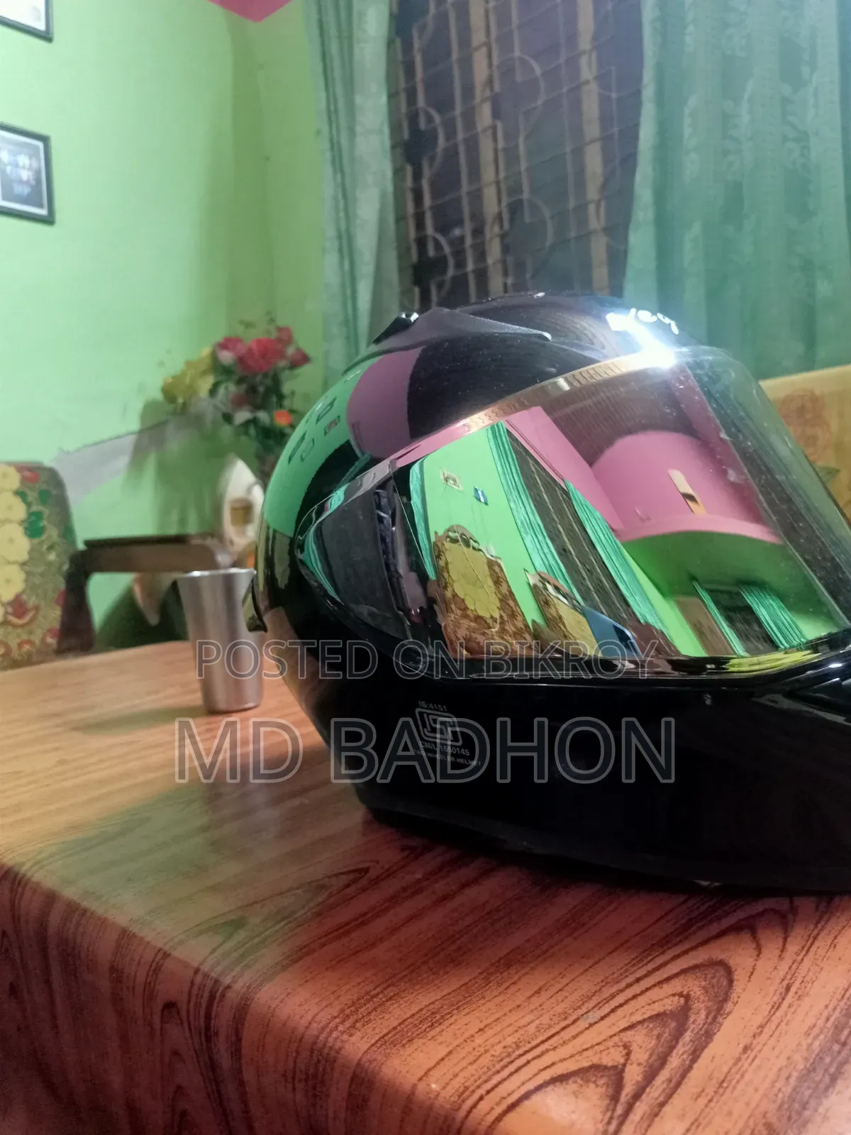 Vega Bolt Black Helmet