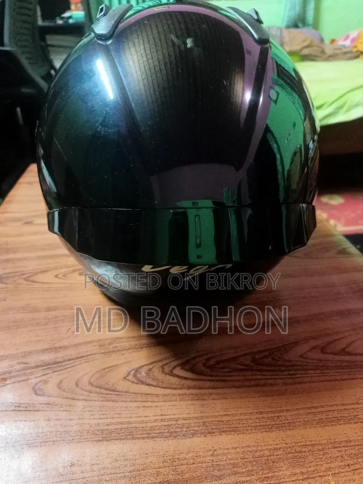 Vega Bolt Black Helmet