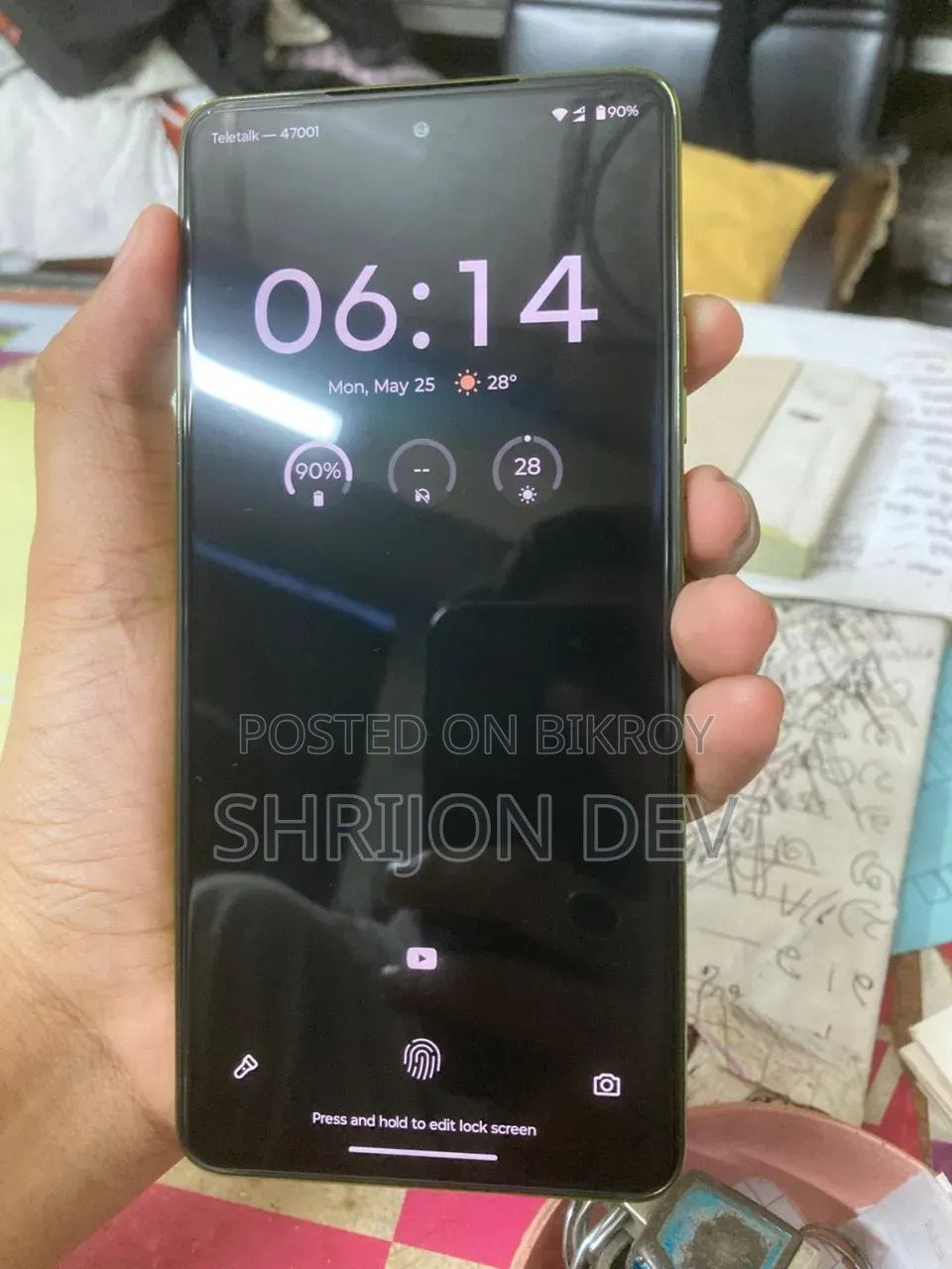 New Motorola Moto G86 Power 128 GB Yellow
