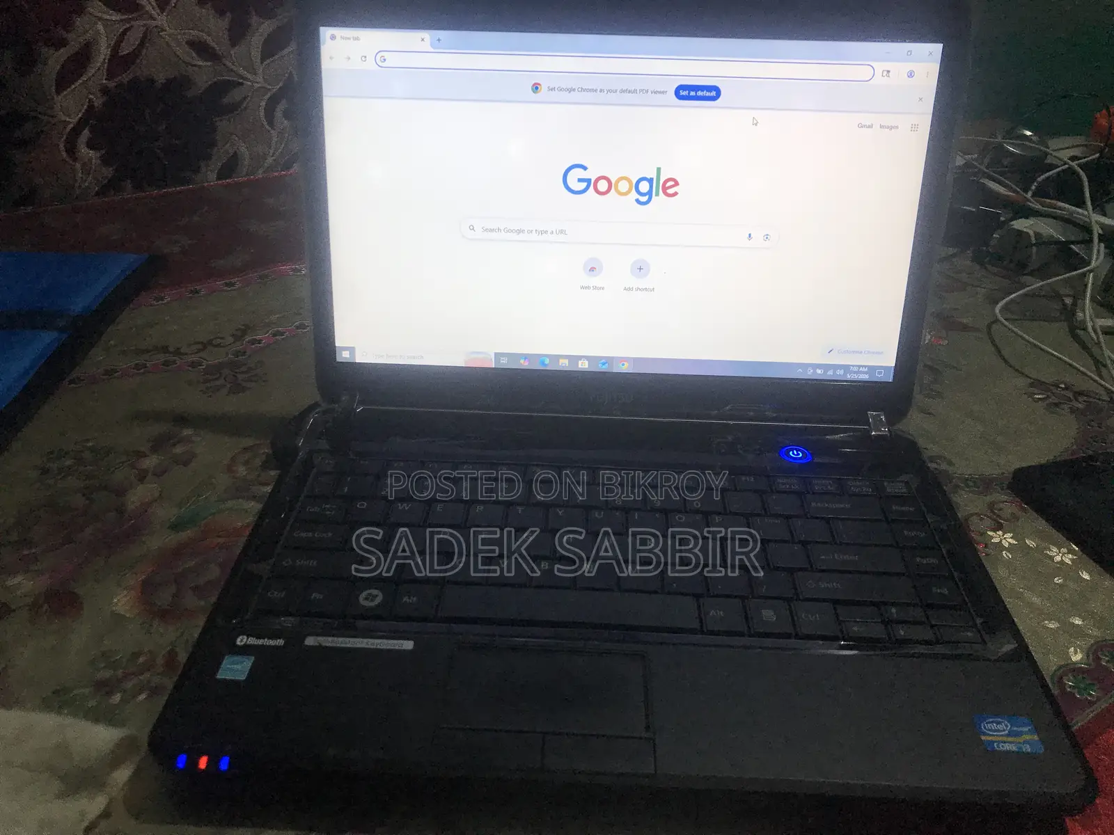 Laptop Fujitsu Lifebook LH531 2GB Intel Core I3 HDD+SSD 500GB