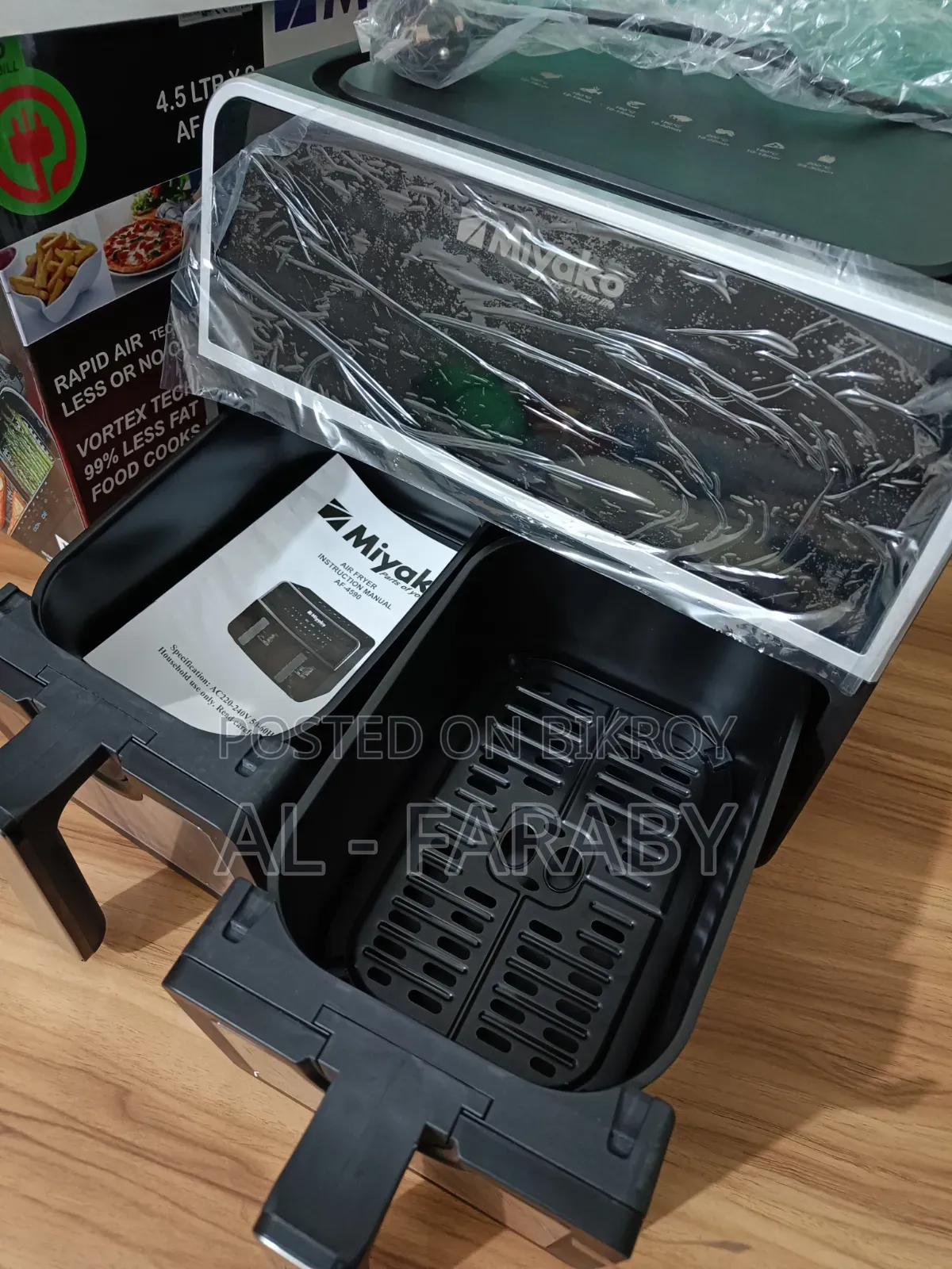 Air Fryer(Double Chamber)_miyako Af-4590