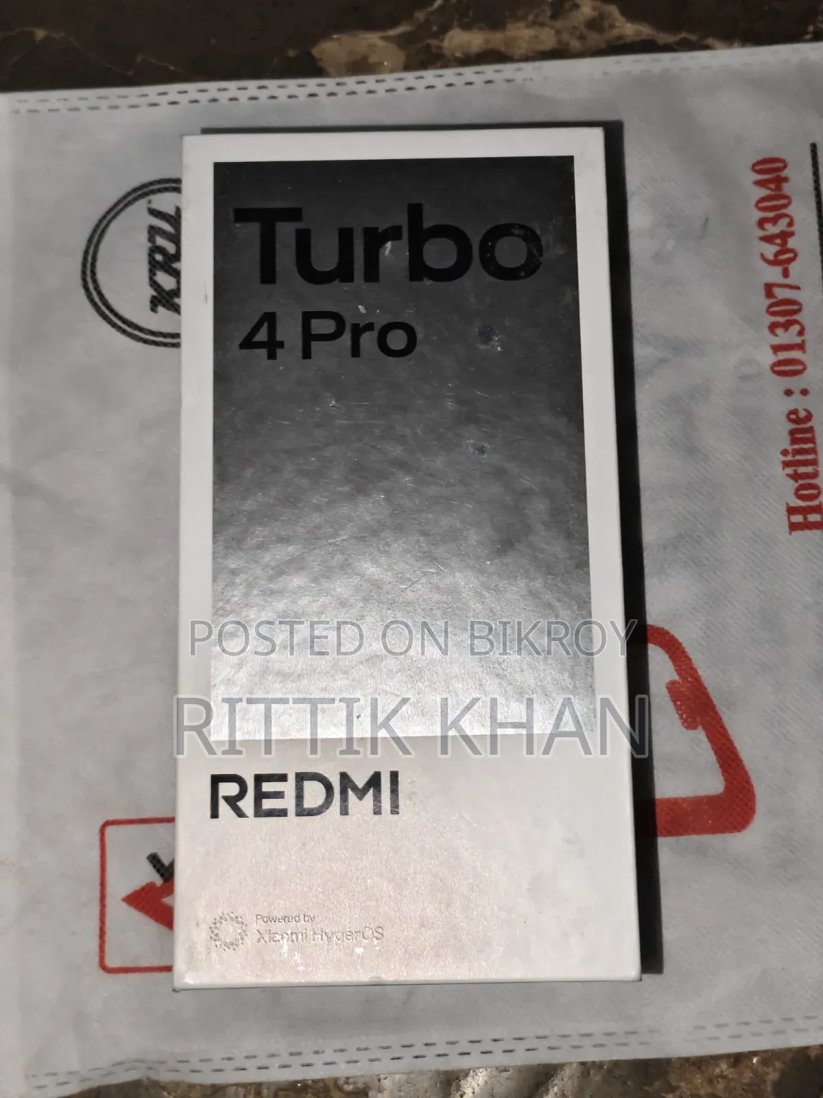 Xiaomi Redmi Turbo 4 Pro 256 GB White