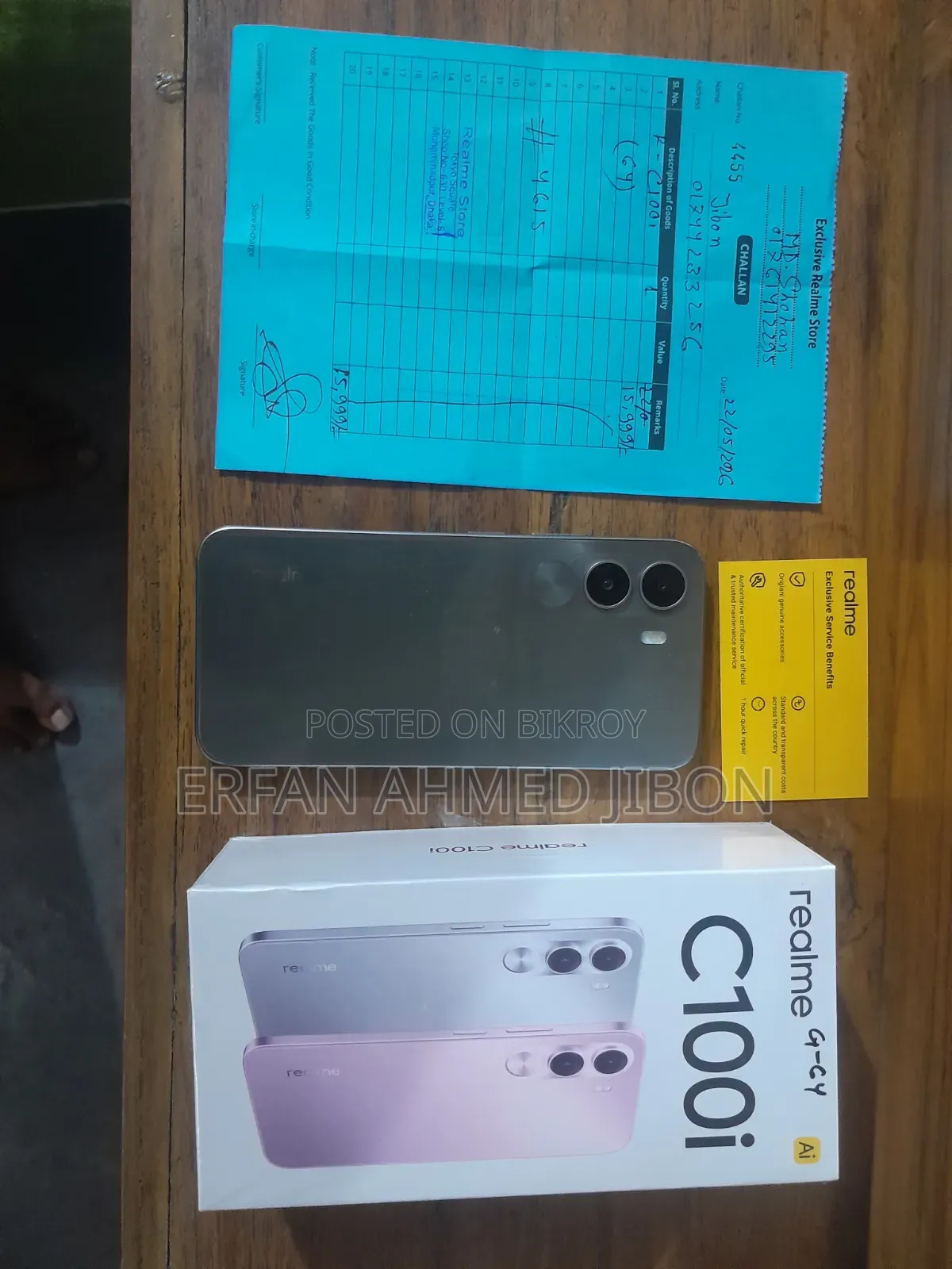 New Realme C100i 64 GB Black