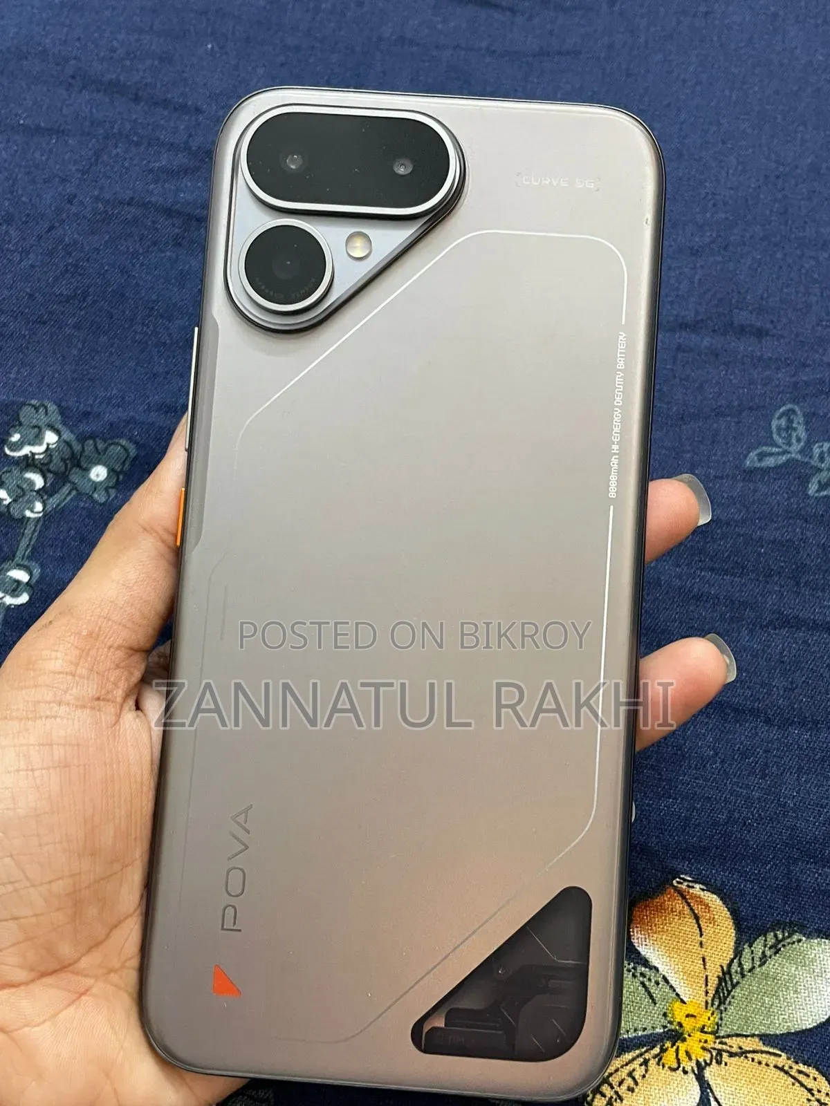 Tecno Pova Curve 2 256 GB Silver